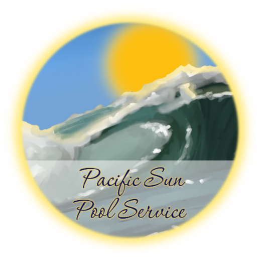 Circular Pacific Sun Pool Service logo